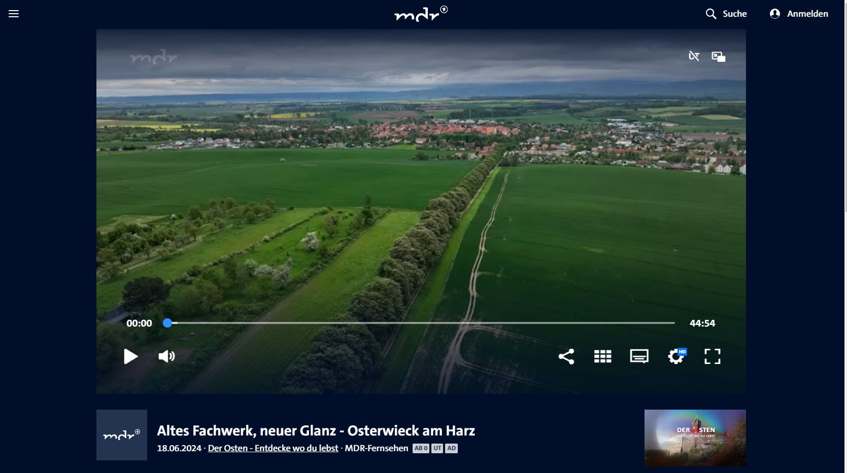 MDR Fernsehen - Altes Fachwerk, neuer Glanz - Osterwieck am Harz